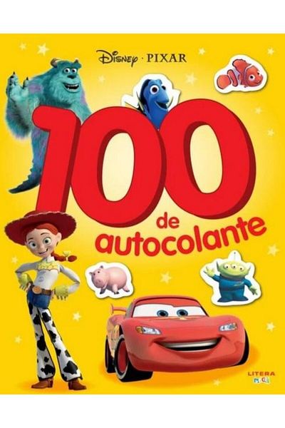 Editura Litera Disney Pixar. 100 de autocolante, Disney