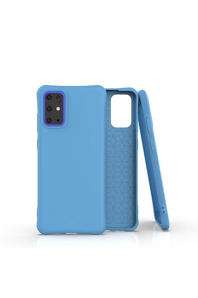REDz Accessories Carcasă compatibilă cu Samsung S20 Plus / S20 Plus 5g, albastră, material TPU, model TPU de culoare uni