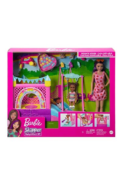 NW NessiWorld مجموعة بيت لعب بابسيتير سكيبر من نيساورلد HHB67 باربي
