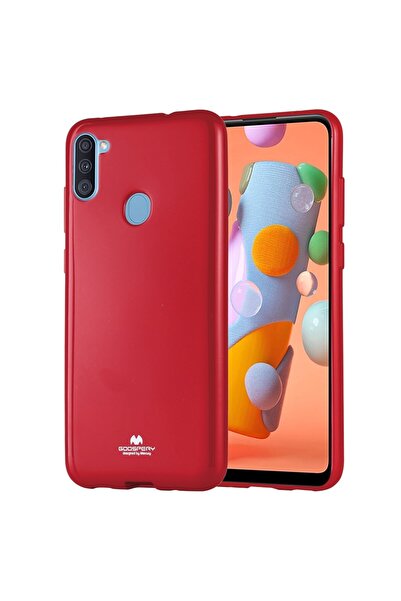 REDz Accessories Carcasă compatibilă cu Samsung A11, roșie, material TPU, mod...
