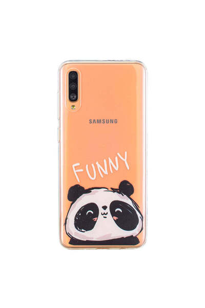 REDz Accessories Θήκη συμβατή με Samsung A70 Funny Panda αντικραδασμική TPU