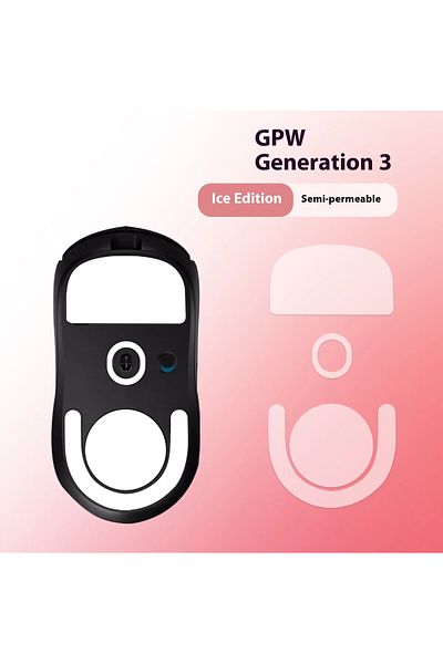 silabor Advanced Ice Print Mouse Logi g Pro X Ultralight 2 Wireless Gpw-3 Stake