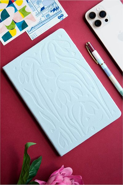 Victoria's Journals Velvet Suede Hard Cover Notebook A5(14.8X21 cm) 100Gr 160 Sheets Ruled