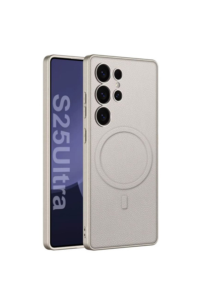 REDz Accessories Θήκη MagSafe με ανάγλυφη υφή για Samsung Galaxy S25 Ultra, δ...