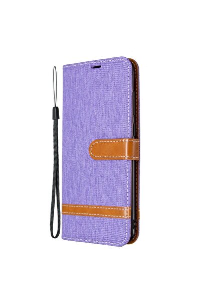 REDz Accessories Θήκη με αναδιπλούμενο κάλυμμα Συμβατή με Samsung A11, μωβ, δ...