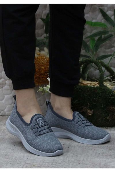 KOCAMANLAR Pasomia 066 Unisex SMOKED Knitwear Sports Ballerina Shoes