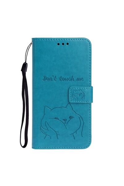 REDz Accessories Θήκη με αναδιπλούμενο κάλυμμα Συμβατή με Samsung A11, μπλε, ...