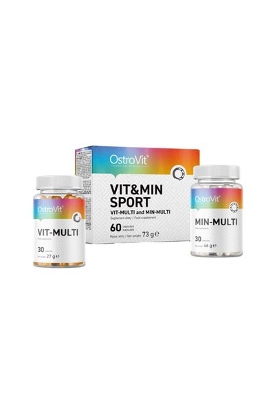 Ostrovit Vit & Minerals Sport 60 capsule, Ostrovit, Complex de minerale si vi...