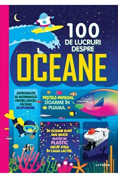 Editura Litera 100 de lucruri despre oceane