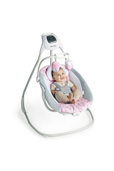 Ingenuity أرجوحة SimpleComfort Compact المهدئة - كاسيدي (من عمر 0 إلى 9 أشهر أو حتى وزن 20 رطلاً)