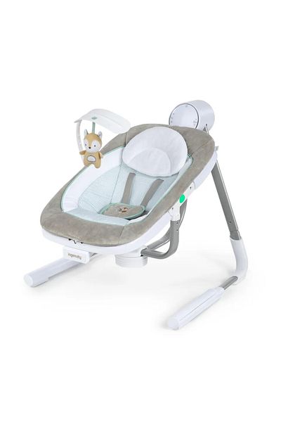 Ingenuity AnyWay Sway Dual-Direction Portable Swing Ray (Ages 0-9 months or up to 20 lbs)