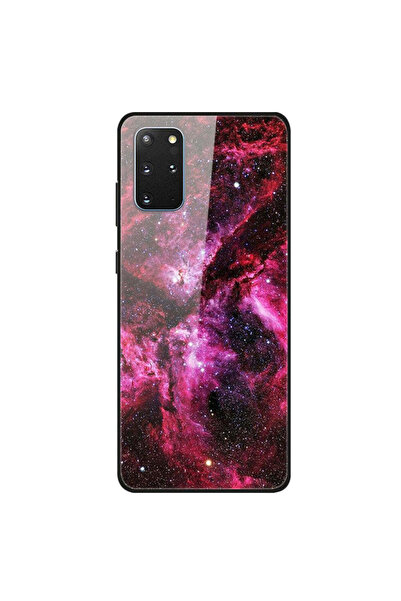 REDz Accessories Carcasă compatibilă cu modelul Samsung S20 Plus, sticlă roz,...