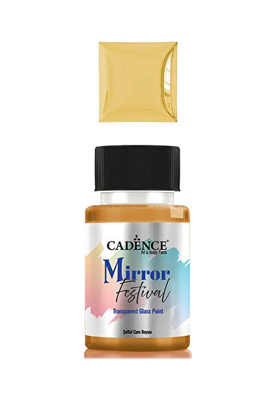 Cadence MF03 Altın Cam Boyası Şeffaf 50ML - Cadence Mirror Festival