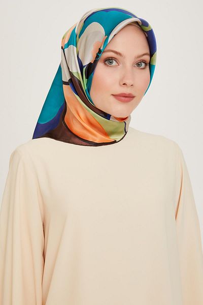 Armine Twill Silk Scarf 9200-83t