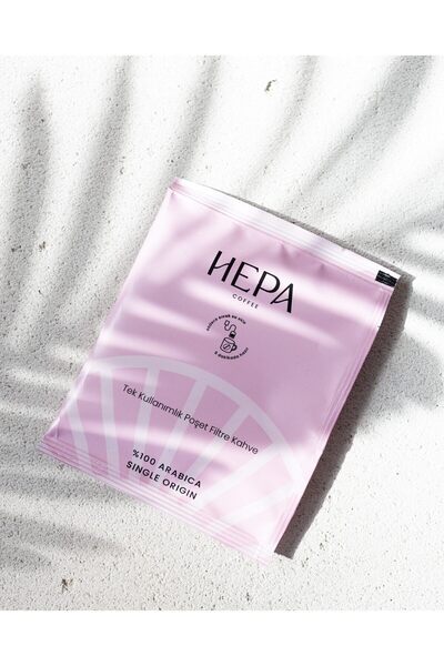Hepa Coffee Decaf Tek Kullanımlık Poşet Filtre Kahve 10'lu Paket
