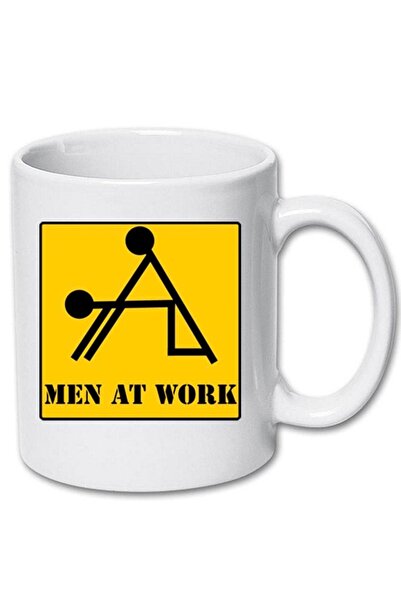 OEM Cană albă personalizată „Poziție pentru bărbați la locul de muncă”, INOVA...