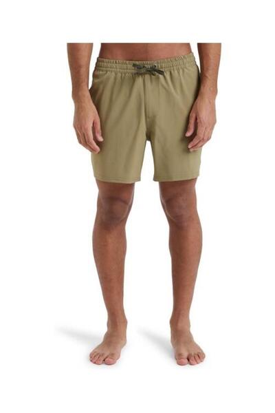 Quiksilver Eqyjv04118-26114 Surfsilk Solid Volley 16 Men's Shorts Swimwear Green