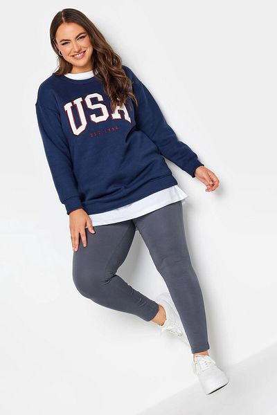 Stil Diva Plus Size Body Hugging Lycra Stretch Leggings 143595
