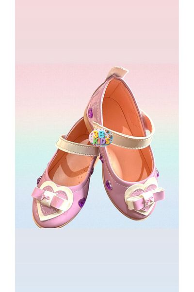 3b kids Kuromi Purple Color Stone Decorated Ballerinas