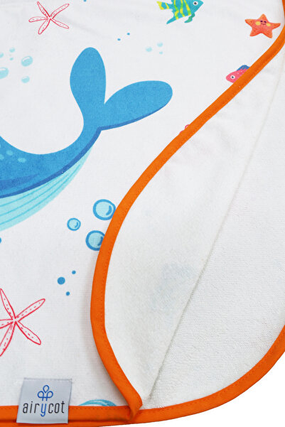 AİRYCOT Whale Kids Poncho Towel