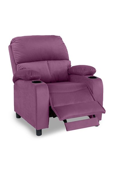 Lazy Vibes MNZ |Cinematic Velvet Classic Recliner Chair With Bed Mode -85×80×101