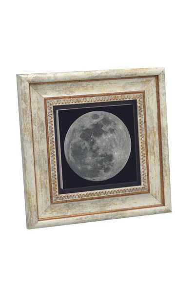 Sadrazam Full Moon Printed Natural Stone Table (20 X 20 Krg-175)