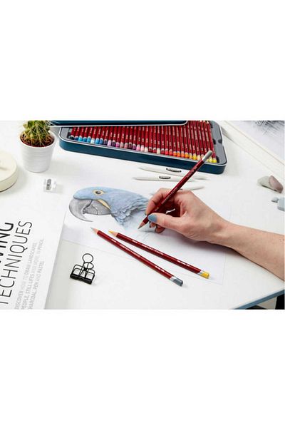 Derwent Pastel Pencils Kuruboya 12 Colors Metal Box Set