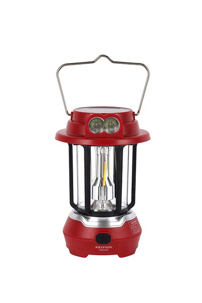 KRYPTON Krypton LED Emergency Lantern with Solar Panel (KNE5187)