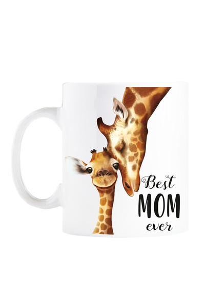 OEM Cea mai bună mamă, cană albă personalizată vreodată, INOVATIX®. 330 ml