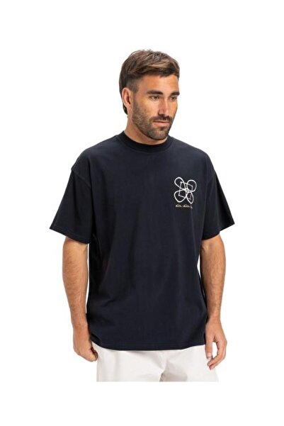 Quiksilver Eqyzt08032-Kvj0 Hw Outside Inside Ss Men's Sports T-Shirt Black