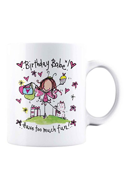 OEM Εξατομικευμένη λευκή κούπα "Birthday Baby", INOVATIX®. 330 ml