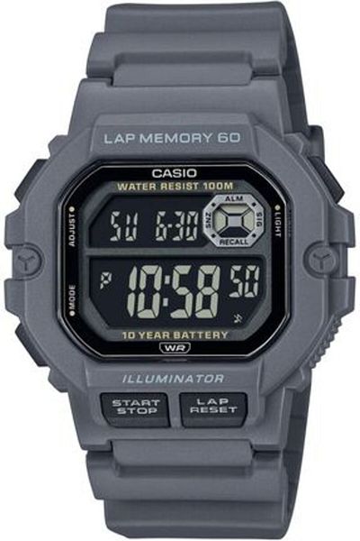 Casio ساعة كاسيو للرجال رياضية رقمية - WS-1400H-8BVDF