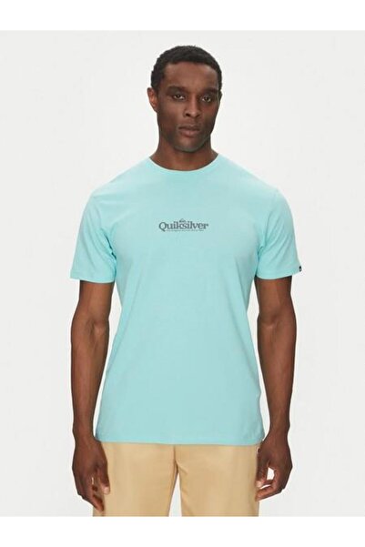 Quiksilver Eqyzt08062-Aqsk Fineline Ss Men's Sports T-Shirt Blue