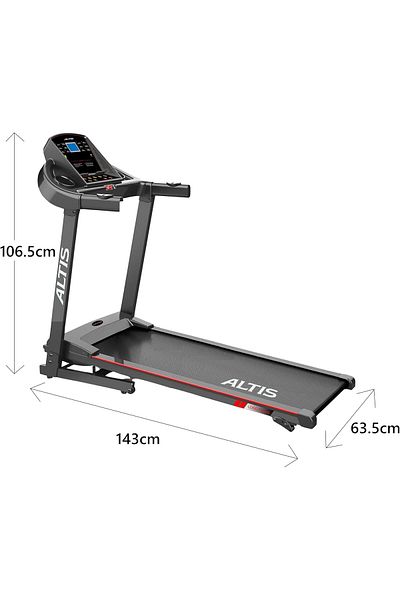 ALTIS Fitness TM2401L (3 Hp Peak) Motorised Treadmill| Speed-12Km/Hr | Max User Weight 100 Kg