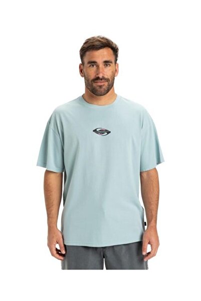 Quiksilver Eqyzt08021-Aqsk Gh Qs Global Heat Ss Men's Sports T-Shirt Blue