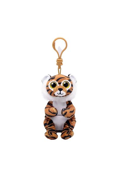 TY Plus Keychain 8.5cm Beanie Bellies Tiger Clawdia