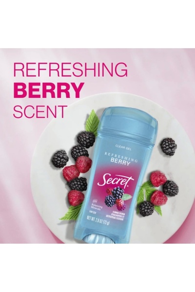 Secret Clear Gel Refreshıng Berry Jel Deodorant 73 gr