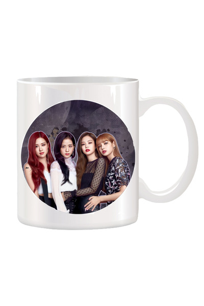 OEM Cană albă personalizată BLACKPINK, INOVATIX®. 330 ml