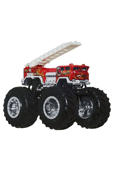 mattel Hot Wheels Monster Truck 5 Alarm Car 1:64 Scale