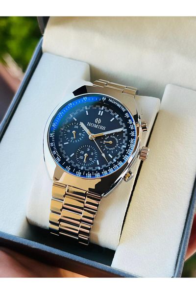 Homies Homies Men's Wrist Watch Steel Band 2 Years Warranty