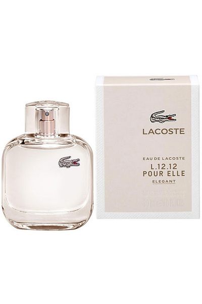 Lacoste Perfume Ladies Eau De L.12.12 Elegant EDT Spray 3 oz Fragrances