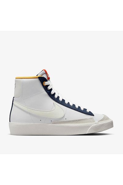 Nike Blazer Mid 77 Gs Kids White Sneaker