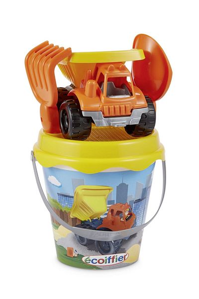 Simba Ecoiffier sand bucket with truck 17cm