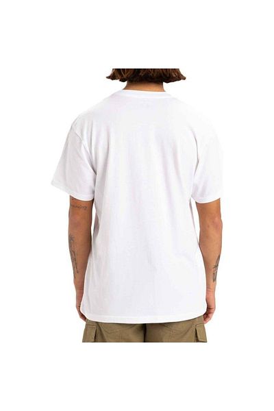 Quiksilver Locked Up Erkek Beyaz Günlük Stil T-shirt Eqyzt08063-908