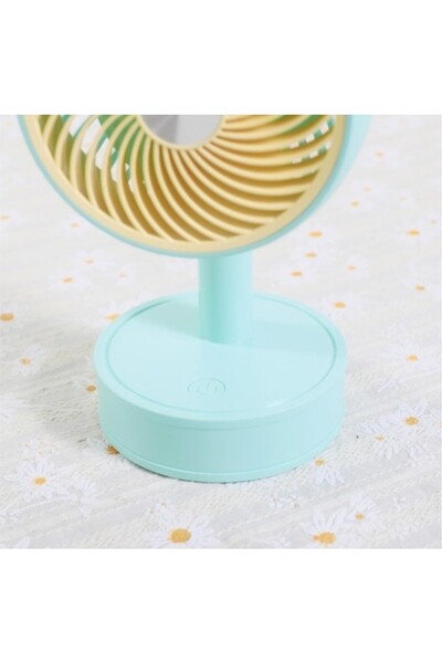 Mmctech 3 Kademeli Cep Boyu Sessiz Taşınabilir Mini Fan Usb Şarjlı Pervaneli Soğutucu Küçük El Vantilatörü
