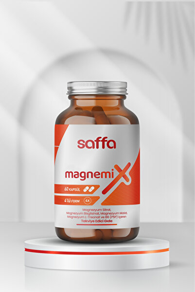 SAFFA NATURAL SAFFA MAGNEMİX 60 KAPSÜL