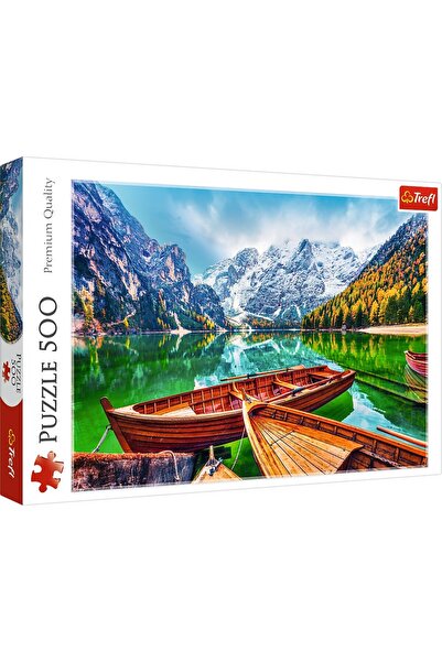 Trefl Puzzle 500 Lacul Braies Italia