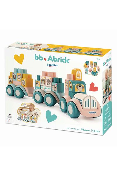 Simba Ecoiffier train with animals