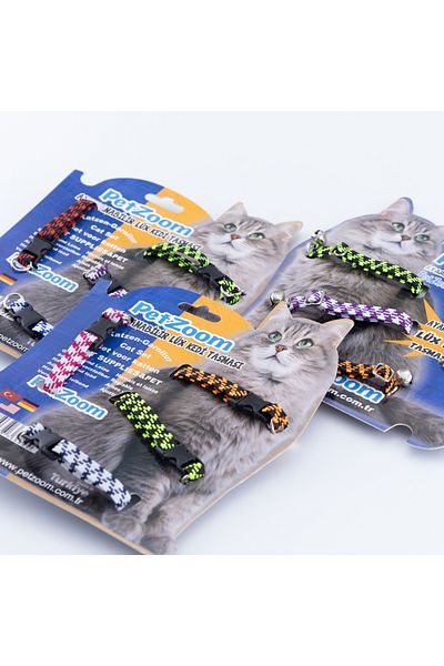 Bimotif Adjustable bell cat collar