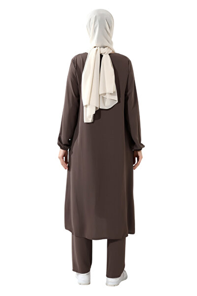 Çağrı Women's Hajj and Umrah Clothing Hijab Double Set